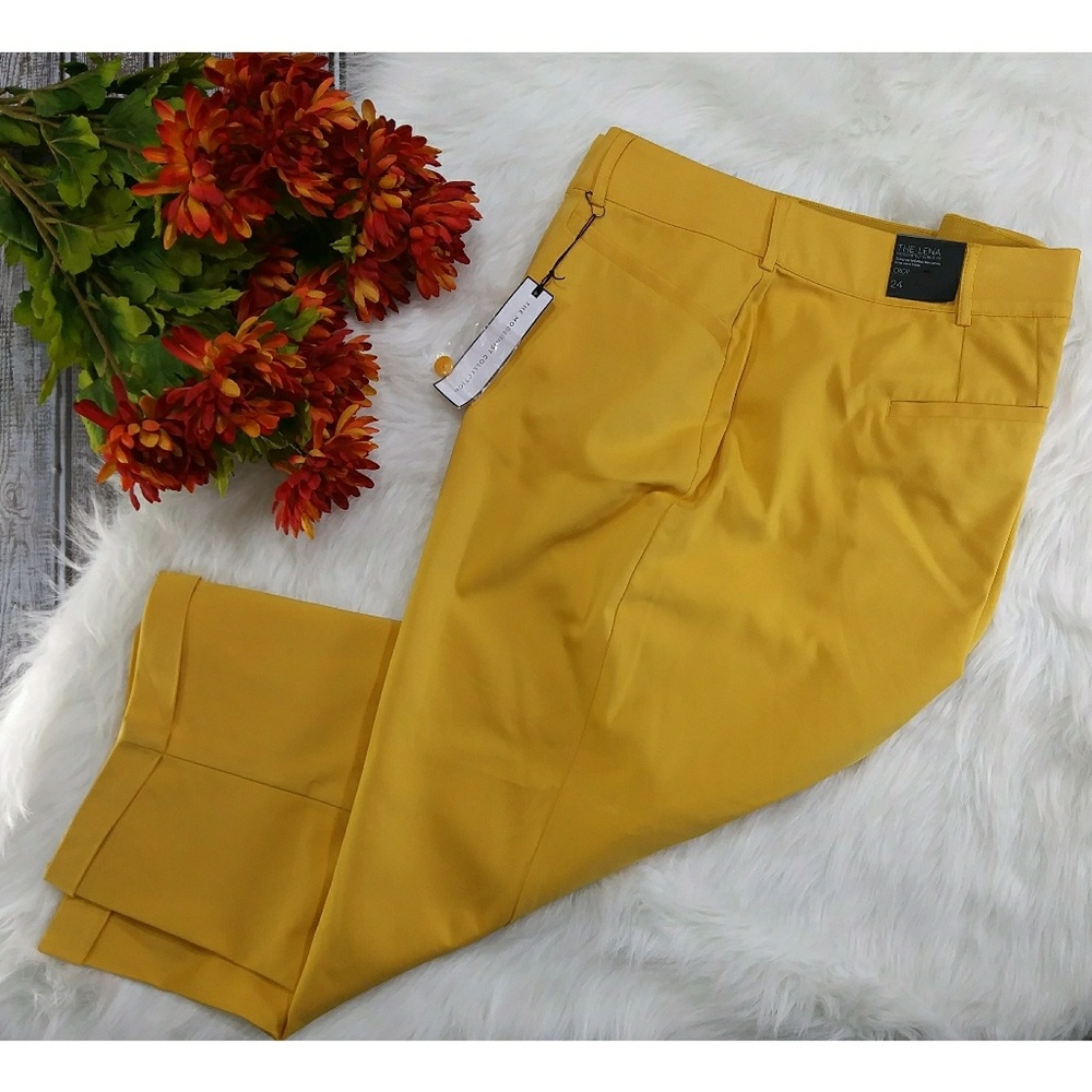 Lane Bryant The Lena Crop Pants Sz 24
